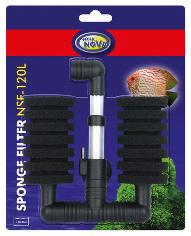 Filtru dublu cu țeavă aqua nova-120litri