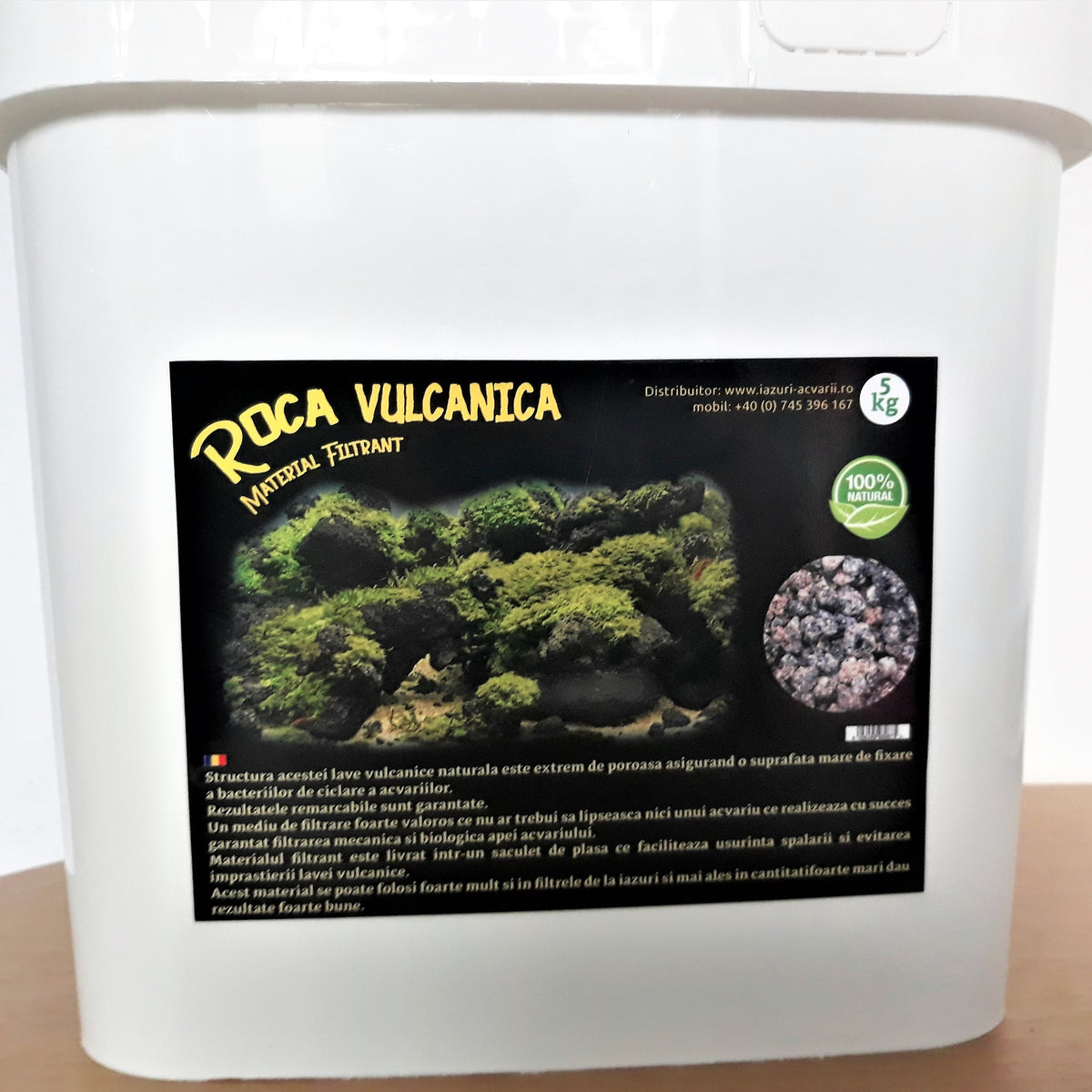 Roca vulcanica material filtrant-5kg