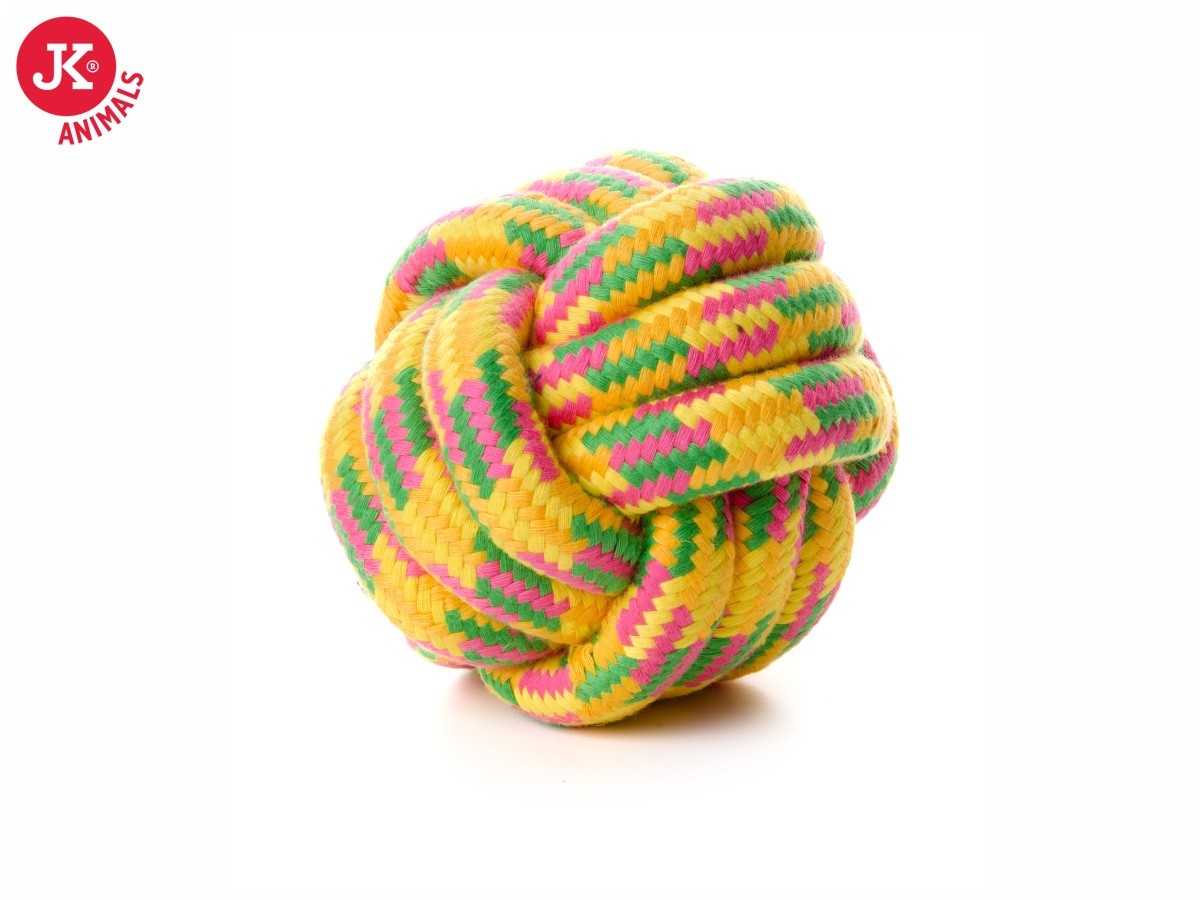 Cotton knotted ball 10 cm, cotton toy