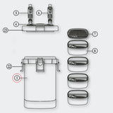 Spare Part Filter Head SunSun HW-505 - External Filter