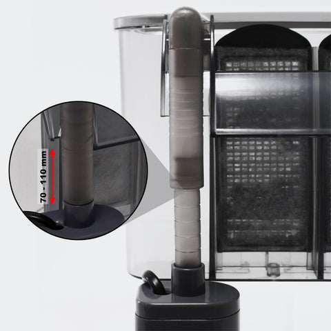 Filtru cascada SunSun HBL-302 Hang on Filter 350l/h up to 20l Aquarium