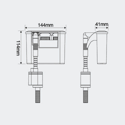Filtru cascada SunSun HBL-302 Hang on Filter 350l/h up to 20l Aquarium