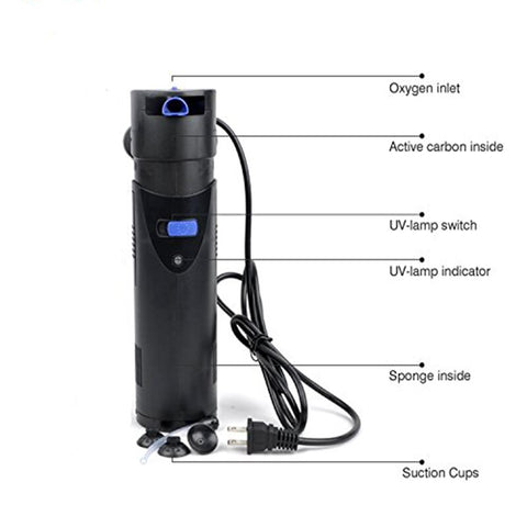  Filtru intern SunSun CUP-807 ,700l/h  UV-C 7W
