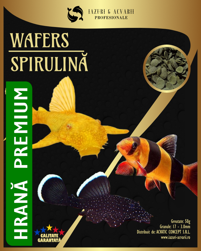 Tablete spirulina wafers-1 kg