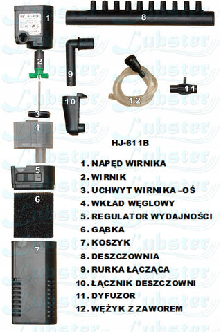 Filtrul intern HJ-611B