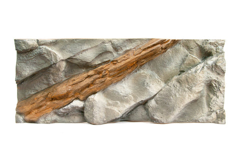 Background piatra si lemn - Background / fundal acvariu iazuri-acvarii.ro