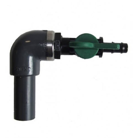 Conexiune  de aer 1 ieșire de 20 mm, 9 mm - Robineti si distribuitoare inox iazuri-acvarii.ro