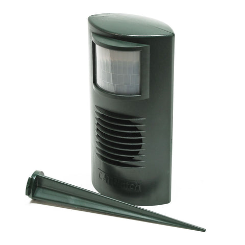 Catwatch, dispozitiv de descurajare cu ultrasunete pentru pisici, pentru o zonă de protecție de 125 m²