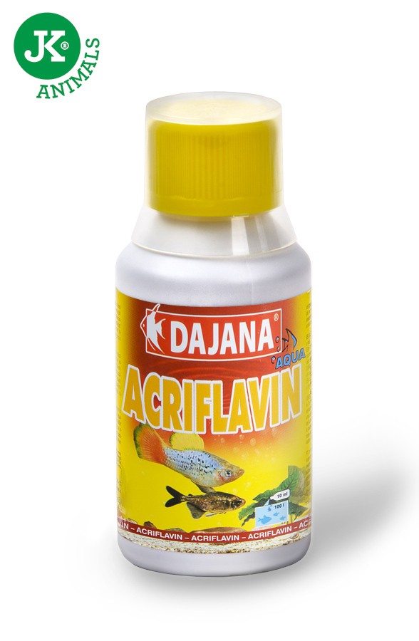 Dajana Acriflavin 100 ml - Tratamente și medicamente pentru pești iazuri-acvarii.ro