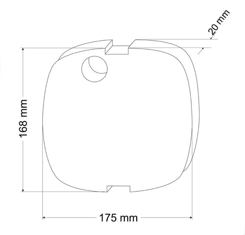 Set bureți filtru extern Claron 01 set 3 buc