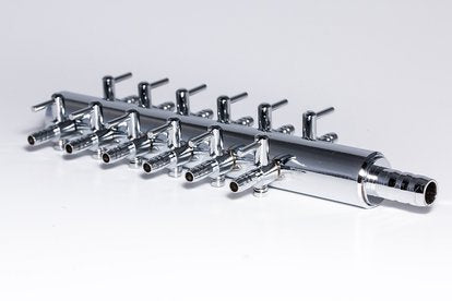 Distribuitor Aer crom 12-ieșiri 8mm